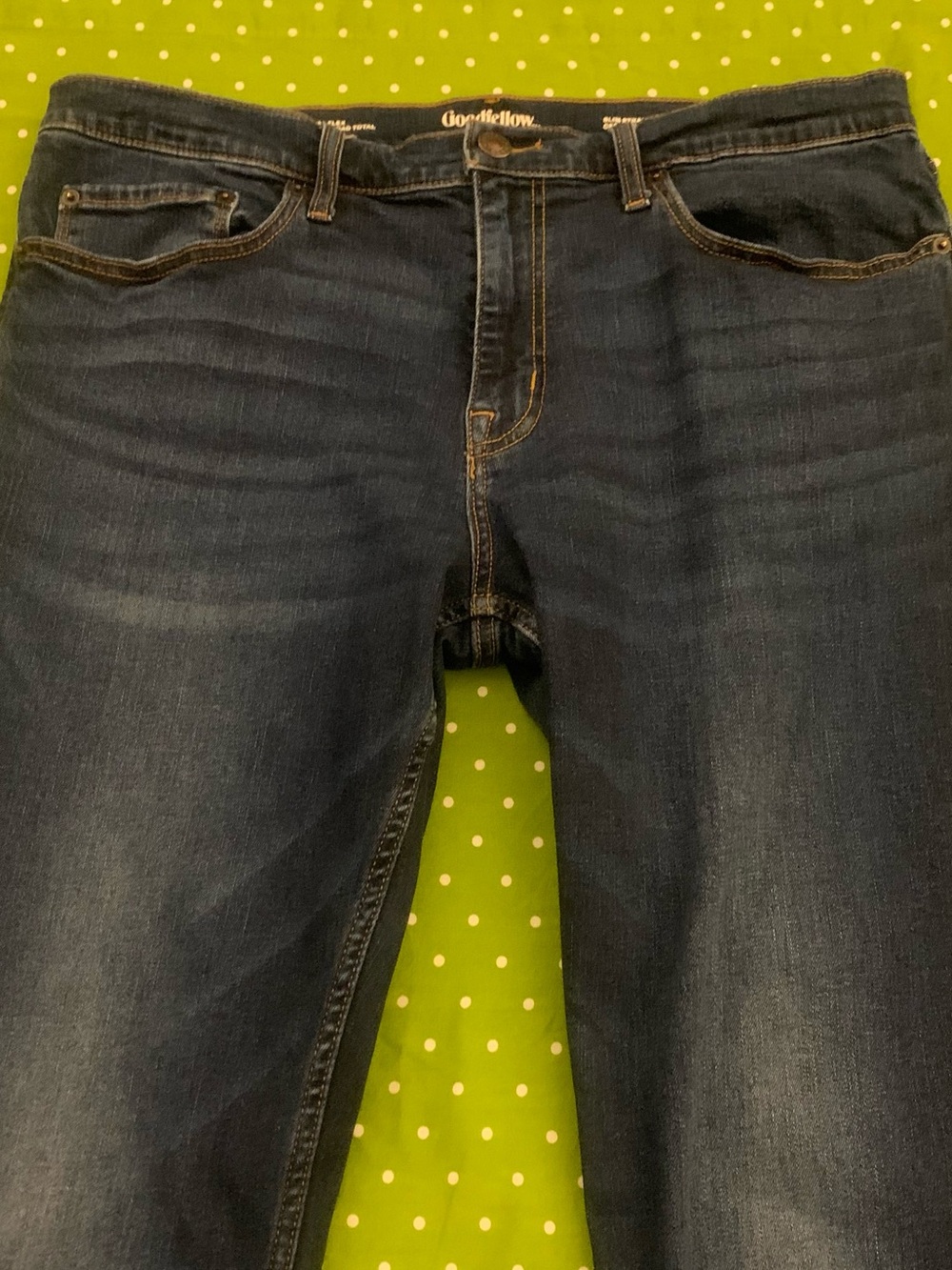 GOODFELLOW Slim Straight Blue Jeans